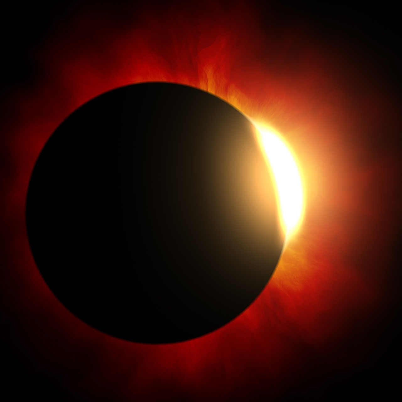 Eclipse solar (Imagen tomada de Pinterest).